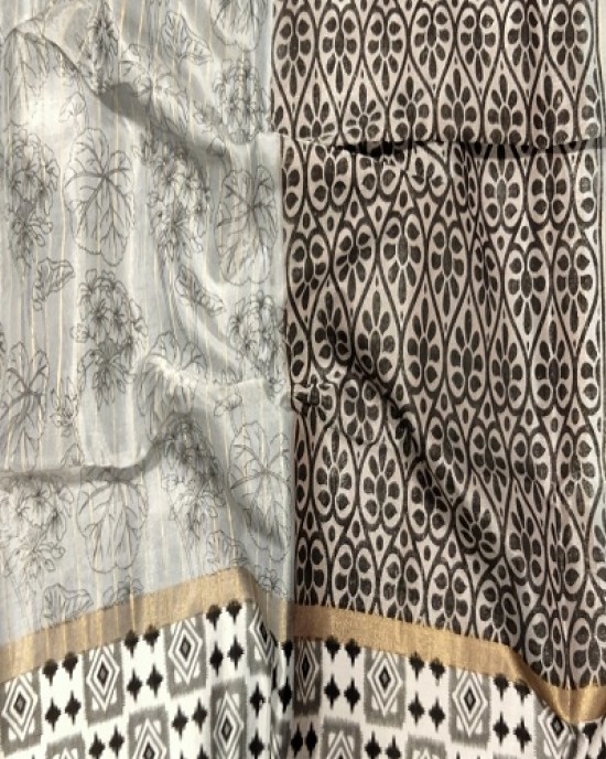 CHANDERI TISSUE SAREE
