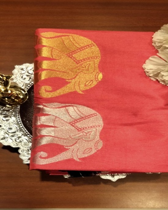 BANARAS CHAKMA CRAPE SAREE BANARAS CHAKMA CRAPE SAREE