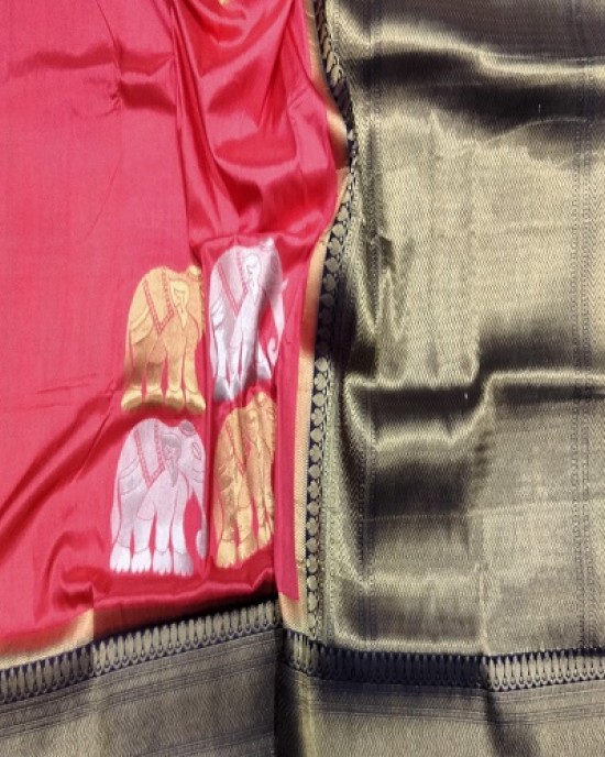 BANARAS CHAKMA CRAPE SAREE BANARAS CHAKMA CRAPE SAREE