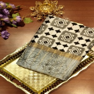 CHANDERI TISSUE SAREE