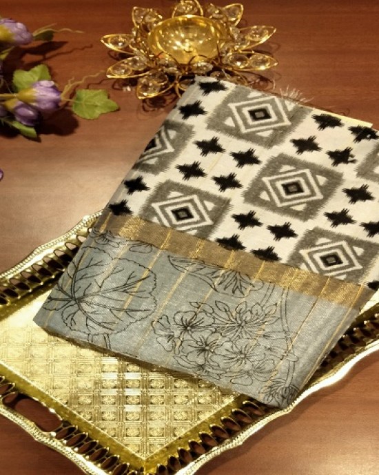 CHANDERI TISSUE SAREE